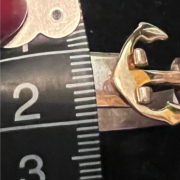 Sterling Silver & 14 K Anchor Hook Bracelet MRSP $842 - Picture 5 of 12